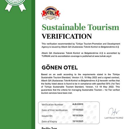 Laleli Gonen Hotel Istambul Exterior foto